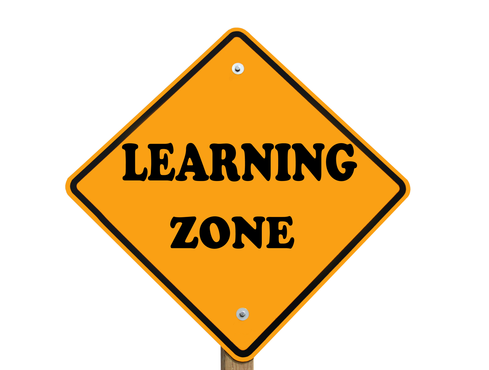 learning zone sign