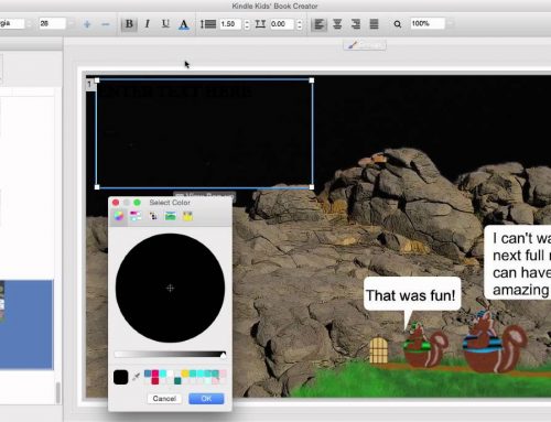 How To Use Kindle Kid’s Book Creator