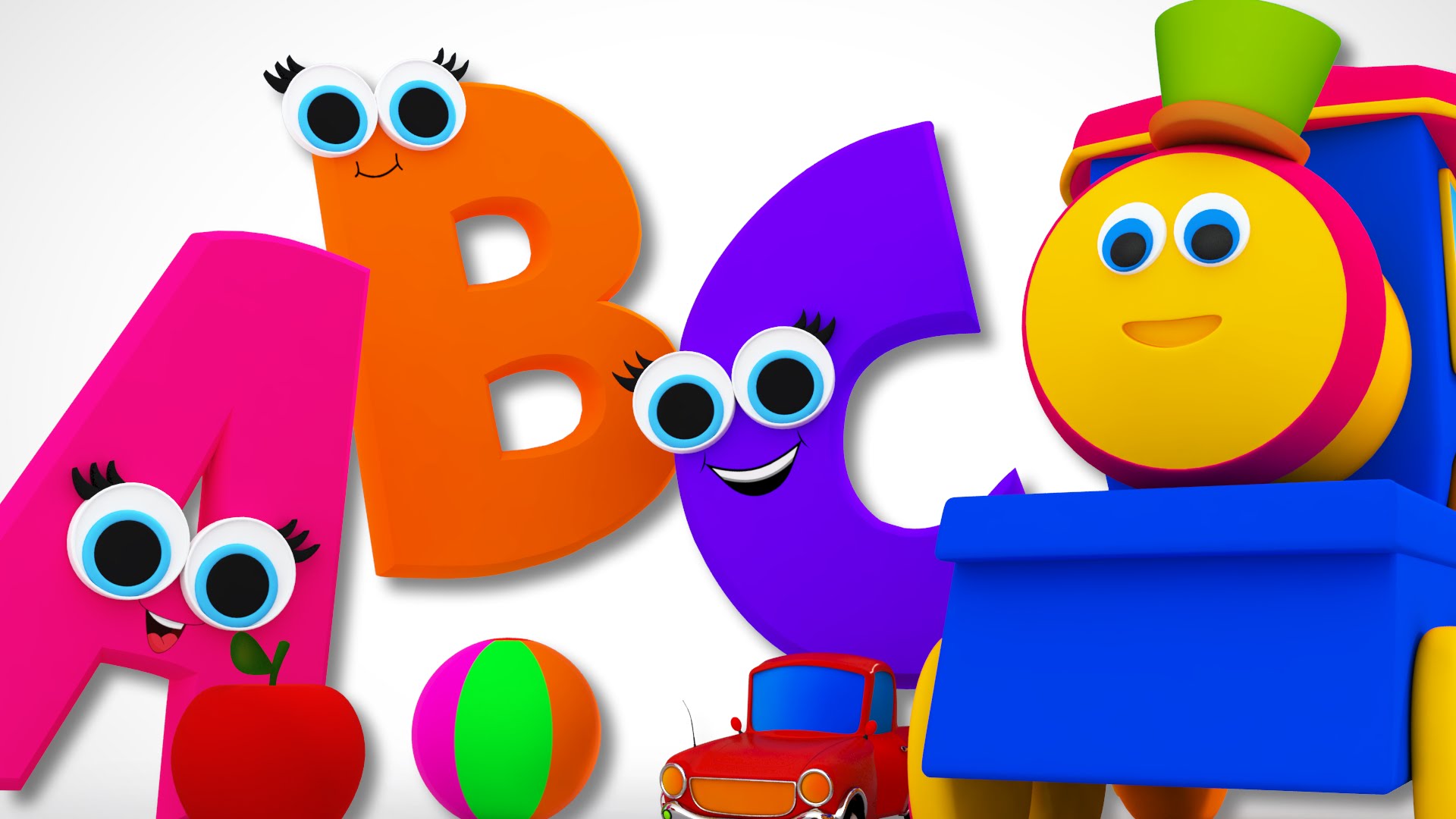Bob The Train | Phonics Song | Learn ABC | Alphabet Song | Children's