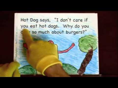 Reading Comprehension Activity – Pizza and Hot Dog Meet Burger  2